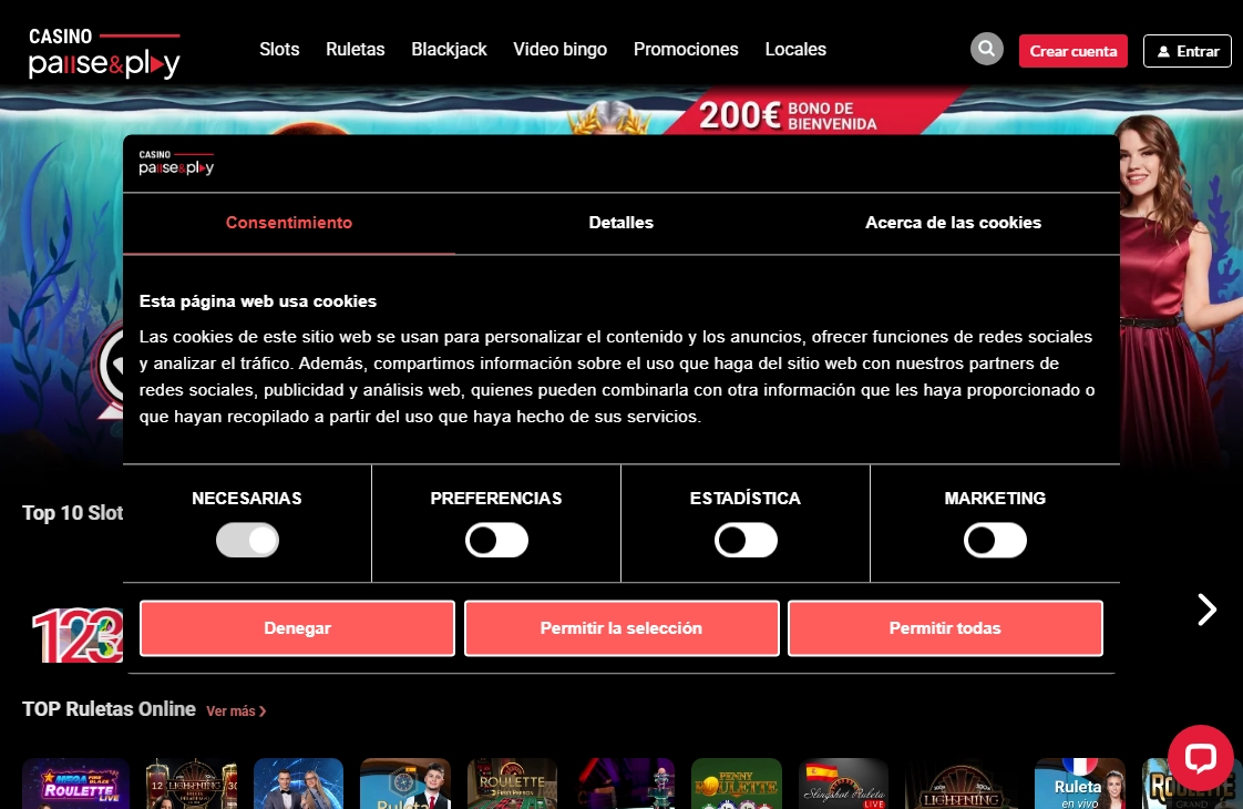 Pause and Play Casino